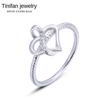 Diamond Set S925 Sterling Silver Ring Korean Fashion Trend All-match Female Immortal Ring Explosion Jewelry
Diamond Set S925 Sterling Silver Ring Korean Fashion Trend All-match Female Immortal Ring Explosion Jewelry