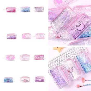 1pcs Quicksand Transparent Net Red Laser Pencil Bag Large Capacity School Supplies Stationery Make Up Bags Office Supplies
1pcs Quicksand Transparent Net Red Laser Pencil Bag Large Capacity School Supplies Stationery Make Up Bags Office Supplies