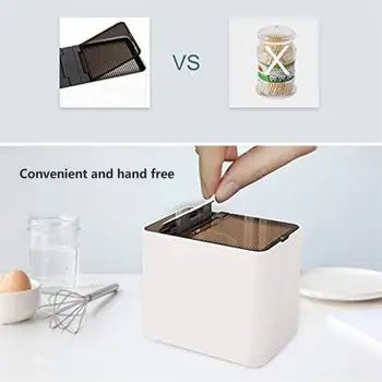 Toothpick Dispenser Automatic Toothpick Dispenser Infrared Sensor Kitchen Dining Table Holder Box Toothpicks Holder Smart Tooth
Toothpick Dispenser Automatic Toothpick Dispenser Infrared Sensor Kitchen Dining Table Holder Box Toothpicks Holder Smart Tooth