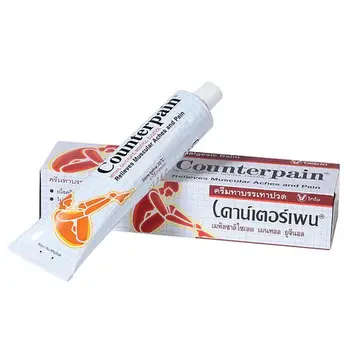 Thailand Counterpain Pijnstillende Zalf Verlicht Gewrichtspijn Artritis Pijn Spierpijn Sport Letsel Verstuiking Massage 1PC
Thailand Counterpain Pijnstillende Zalf Verlicht Gewrichtspijn Artritis Pijn Spierpijn Sport Letsel Verstuiking Massage 1PC