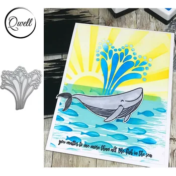 QWELL Water Splash Metal Cutting Dies for Scrapbooking and Card Making Paper Craft 2019 New die cuts
QWELL Water Splash Metal Cutting Dies for Scrapbooking and Card Making Paper Craft 2019 New die cuts