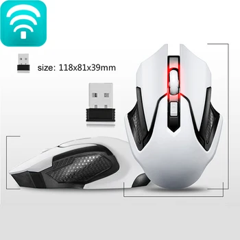 Professional Gaming Wireless Mouse Optical 1200 DPI Computer USB Game Mice for PC Laptop Desktop with USB Adapter
Professional Gaming Wireless Mouse Optical 1200 DPI Computer USB Game Mice for PC Laptop Desktop with USB Adapter