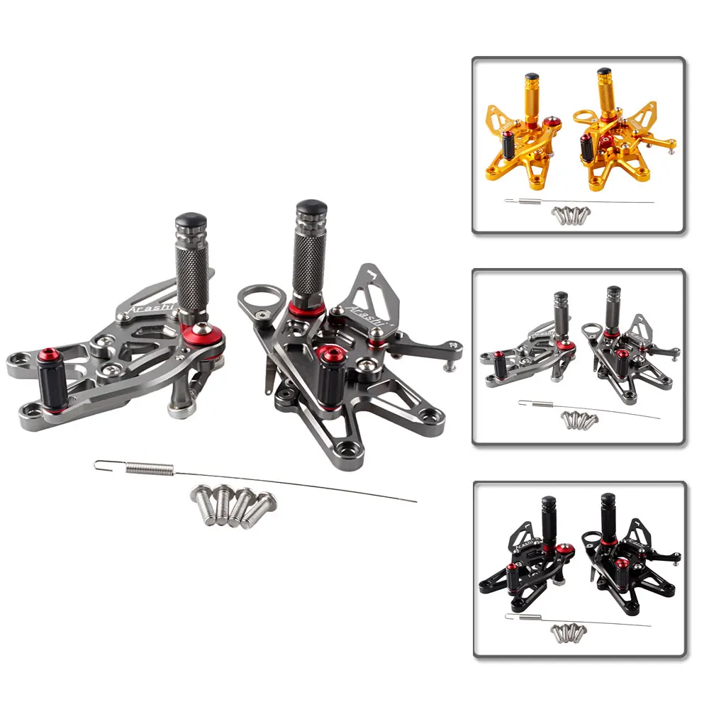S1000RR 2009-2014 Motorcycle Adjustable Rear Set Footrests Foot Pegs Kits For BMW S 1000 RR 2009 2010 2011 2012 2013 2014 1Pair
S1000RR 2009-2014 Motorcycle Adjustable Rear Set Footrests Foot Pegs Kits For BMW S 1000 RR 2009 2010 2011 2012 2013 2014 1Pair