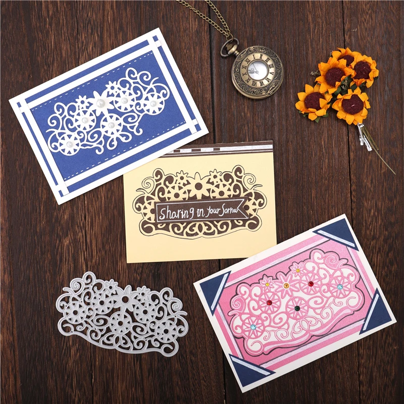 Eastshape Lace Wedding Invitation Cutting Die Scrapbooking Craft for DIY Paper Cards Making Metal Die Cut New Home Decorative
Eastshape Lace Wedding Invitation Cutting Die Scrapbooking Craft for DIY Paper Cards Making Metal Die Cut New Home Decorative