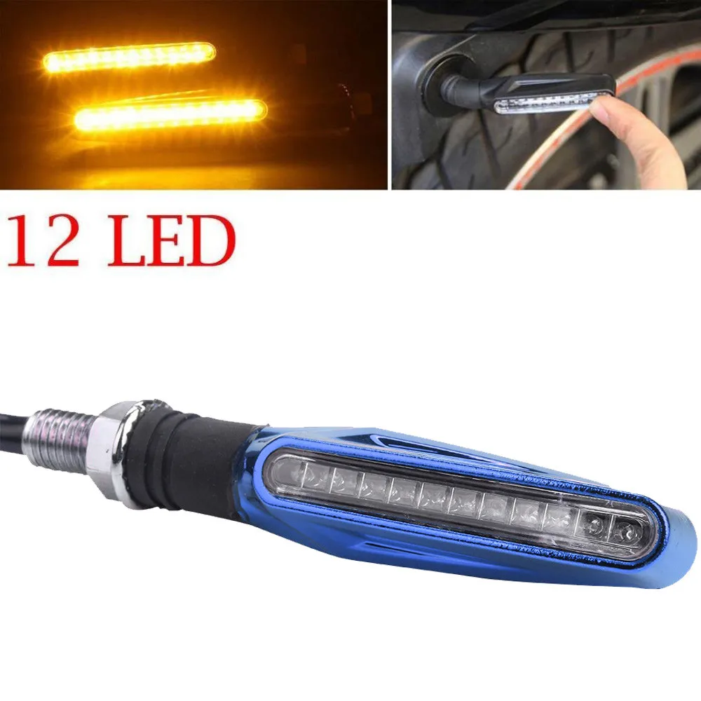 2019 NEW 1PCS Motorcycle 12 LED Turn Signal Indicator Blinkers Light Amber Blinker Light Flashers Lighting Motorcycle Accessores
2019 NEW 1PCS Motorcycle 12 LED Turn Signal Indicator Blinkers Light Amber Blinker Light Flashers Lighting Motorcycle Accessores