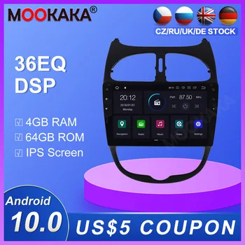 Android 10.0 4+64G Car Radio GPS Navigation for Peugeot 206 2000-2016 Multimedia Player Radio video stereo player head unit dsp
Android 10.0 4+64G Car Radio GPS Navigation for Peugeot 206 2000-2016 Multimedia Player Radio video stereo player head unit dsp