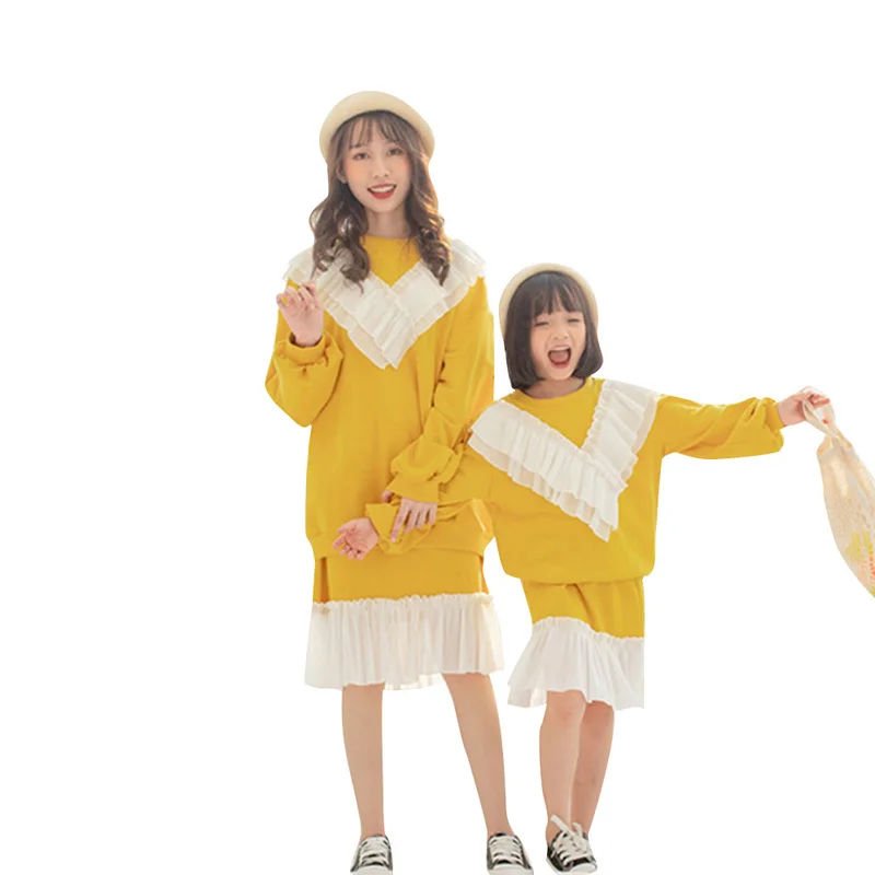 2PCS Mommy and Daughter Matching Clothes 2 Piece Set Tops + Skirt Mommy and Me Sets Women and Baby Girl's Clothes Family Outfits
2PCS Mommy and Daughter Matching Clothes 2 Piece Set Tops + Skirt Mommy and Me Sets Women and Baby Girl's Clothes Family Outfits