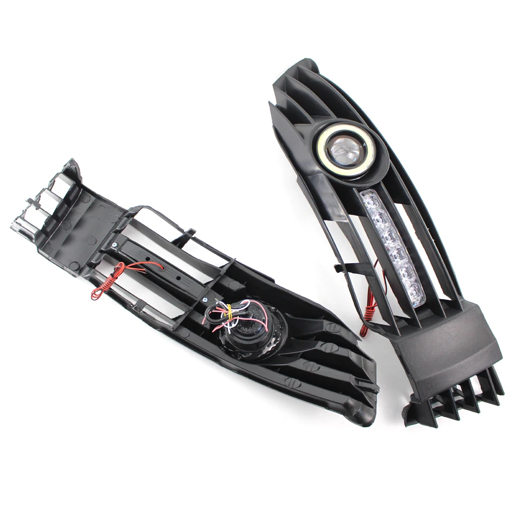 Angel Eye Daytime Running Light 2Pcs Car Front Fog Light Grille Auto LED Light For Passat B5 B5.5 2000-2005 Car Fog Lamp
Angel Eye Daytime Running Light 2Pcs Car Front Fog Light Grille Auto LED Light For Passat B5 B5.5 2000-2005 Car Fog Lamp