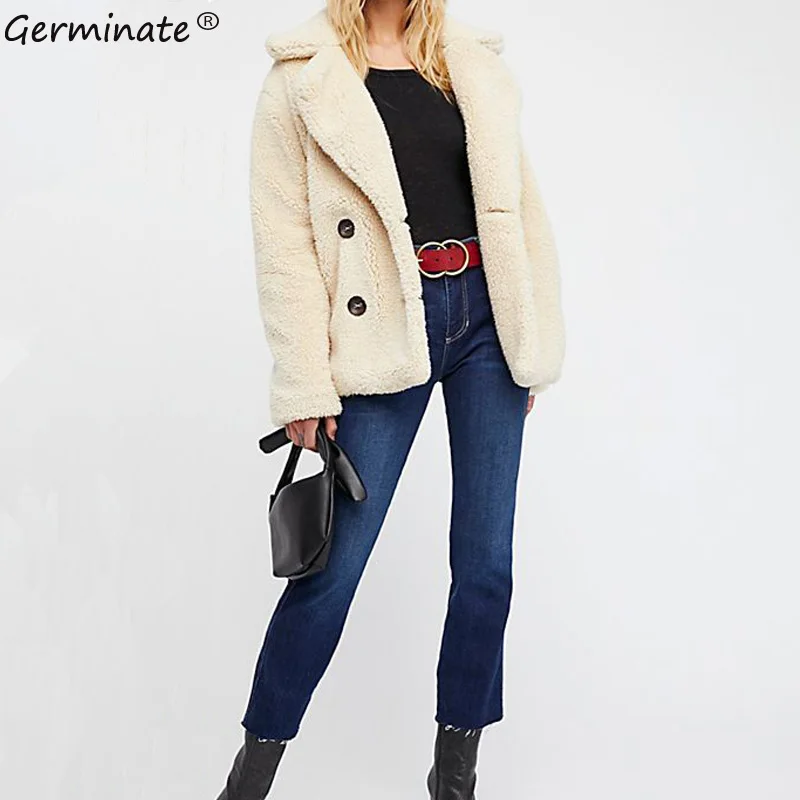 Germinate Winter Women High Quality Faux Fur Coat Luxury Fur Coat Loose Lapel OverCoat Thick Warm Plus Size Female Plush Coats
Germinate Winter Women High Quality Faux Fur Coat Luxury Fur Coat Loose Lapel OverCoat Thick Warm Plus Size Female Plush Coats