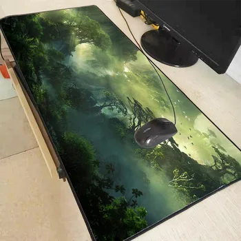 ZSUXTC Fantasy Forest Green Landscape Tree Large Gaming Mouse Pad Computer Big Mouse Mat Lock Edge Mousepad Keyboard Desk Mat
ZSUXTC Fantasy Forest Green Landscape Tree Large Gaming Mouse Pad Computer Big Mouse Mat Lock Edge Mousepad Keyboard Desk Mat