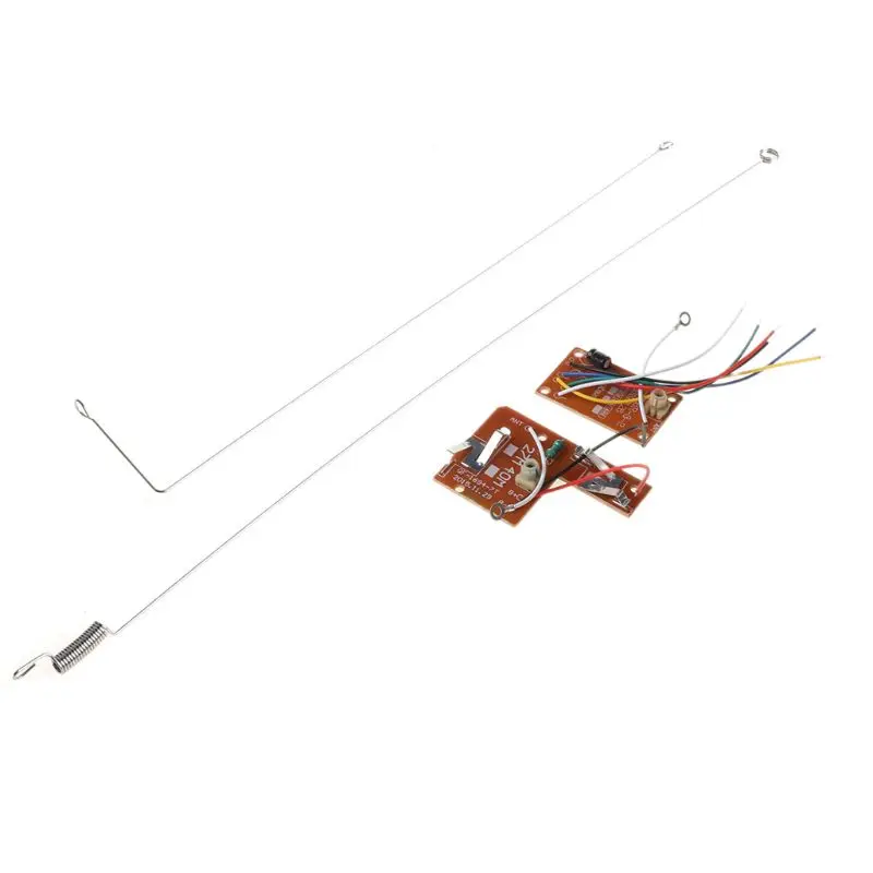 4CH RC Remote Control 27MHz Circuit PCB Transmitter and Receiver Board with Antenna Radio System for Car Toy E65D
4CH RC Remote Control 27MHz Circuit PCB Transmitter and Receiver Board with Antenna Radio System for Car Toy E65D