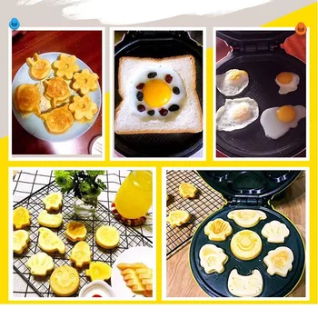 Multifunctional Electric Waffle Maker Machine 220V Cute Cartoon Shape Waffle Breakfast Baker Removable Baking Plate EU/AU/UK
Multifunctional Electric Waffle Maker Machine 220V Cute Cartoon Shape Waffle Breakfast Baker Removable Baking Plate EU/AU/UK