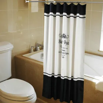 Durable Waterproof and Quick-drying Shower Curtain Eco-friendly Polyester Screen Crown Pattern Multiple Size Washable Curtains
Durable Waterproof and Quick-drying Shower Curtain Eco-friendly Polyester Screen Crown Pattern Multiple Size Washable Curtains