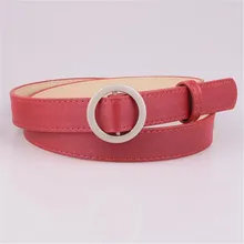 New Women PU Vintage Metal Round Buckle Jeans Dress Waist Strap Female Girls Waistband Thin Small Belts 
New Women PU Vintage Metal Round Buckle Jeans Dress Waist Strap Female Girls Waistband Thin Small Belts