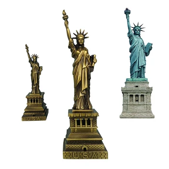 Famous Statue of Liberty Model Home Decoration Creative Metal Figurines Retro Ornament Bar Wine Cabinet Decor Gift Sculpture
Famous Statue of Liberty Model Home Decoration Creative Metal Figurines Retro Ornament Bar Wine Cabinet Decor Gift Sculpture