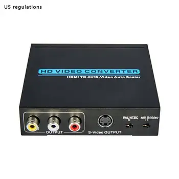 T-618 HDMI to Av/s-video HDMI Converter HD Video Converter HDMI to Video Auto Scaler EU/US/UK/AU Power Plug Adapter AC Plug in
T-618 HDMI to Av/s-video HDMI Converter HD Video Converter HDMI to Video Auto Scaler EU/US/UK/AU Power Plug Adapter AC Plug in