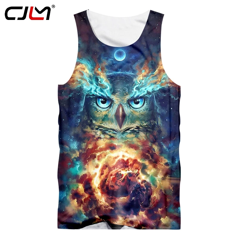 CJLM 2019 Factory Direct Supply Original Sample Design 3D Owl Print Tank Top Oversized Vest Wholesale
CJLM 2019 Factory Direct Supply Original Sample Design 3D Owl Print Tank Top Oversized Vest Wholesale