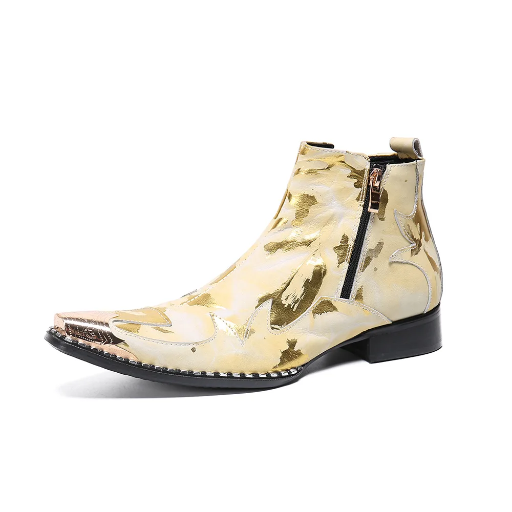 Short Boots Botlines Hombre Snake Pattern Set Feet Cow Leather New Korean Pointed Toe Ankle Genuine Leather Full Grain Leather
Short Boots Botlines Hombre Snake Pattern Set Feet Cow Leather New Korean Pointed Toe Ankle Genuine Leather Full Grain Leather