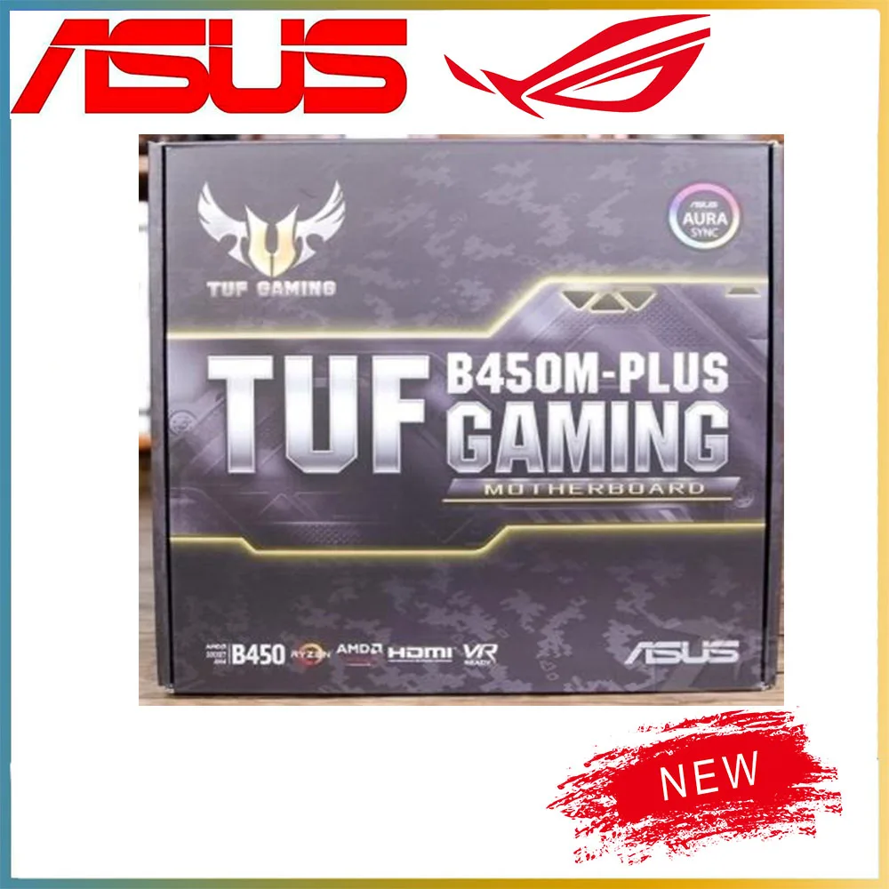 Новый процессор для AMD B450 AM4 Ryzen R7 3700X ASUS материнская плата компьютера разъем DDR4