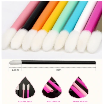 150PCS Portable Lip Brush Flocking Concealer Brush Lipstick Gloss Eyeshadow Cleaning Eyelashes Wands Applicator Makeup Tools
150PCS Portable Lip Brush Flocking Concealer Brush Lipstick Gloss Eyeshadow Cleaning Eyelashes Wands Applicator Makeup Tools