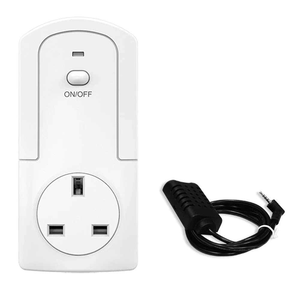 Temperature Controller Timer Socket Wifi Wireless Thermostat Module Outlet Wall Plug Electric Switch APP Smart Multifunction
Temperature Controller Timer Socket Wifi Wireless Thermostat Module Outlet Wall Plug Electric Switch APP Smart Multifunction