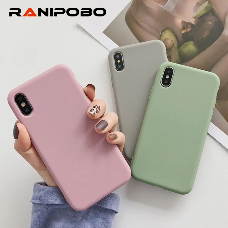 Candy Color Phone Case For iPhone XS Max XR XS X 6 6S Plus Simple Plain Silicone Cover Soft TPU Case For iPhone X 6 6S 7 8 Plus
Candy Color Phone Case For iPhone XS Max XR XS X 6 6S Plus Simple Plain Silicone Cover Soft TPU Case For iPhone X 6 6S 7 8 Plus
