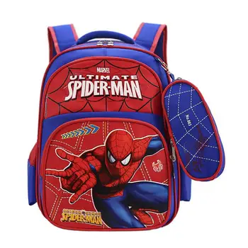 Disney Fashion Backpack For Baby Boys Girls Cartoon Frozen Spider-Man Nylon Large Capacity Schoolbag Kids Bookbag
Disney Fashion Backpack For Baby Boys Girls Cartoon Frozen Spider-Man Nylon Large Capacity Schoolbag Kids Bookbag
