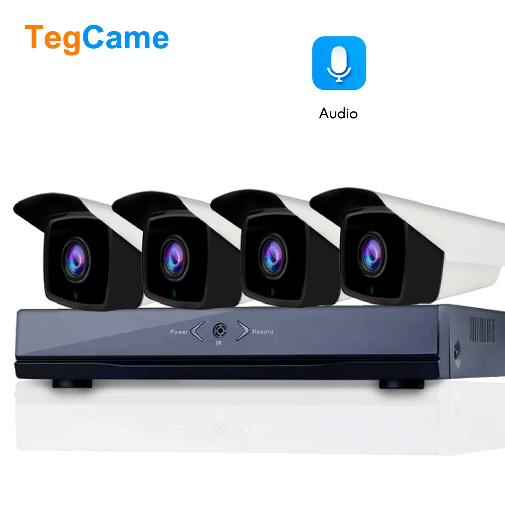 4ch 5MP Audio POE Kit H.265 Camera System CCTV Security NVR Outdoor Waterproof 50m View IP Camera Surveillanc Switch Machine
4ch 5MP Audio POE Kit H.265 Camera System CCTV Security NVR Outdoor Waterproof 50m View IP Camera Surveillanc Switch Machine