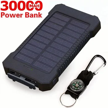 30000mAh Solar Power Bank Waterproof Solar Charger Dual USB External Charger Powerbank for Xiaomi mi huawei iPhone 7 8 Samsung
30000mAh Solar Power Bank Waterproof Solar Charger Dual USB External Charger Powerbank for Xiaomi mi huawei iPhone 7 8 Samsung