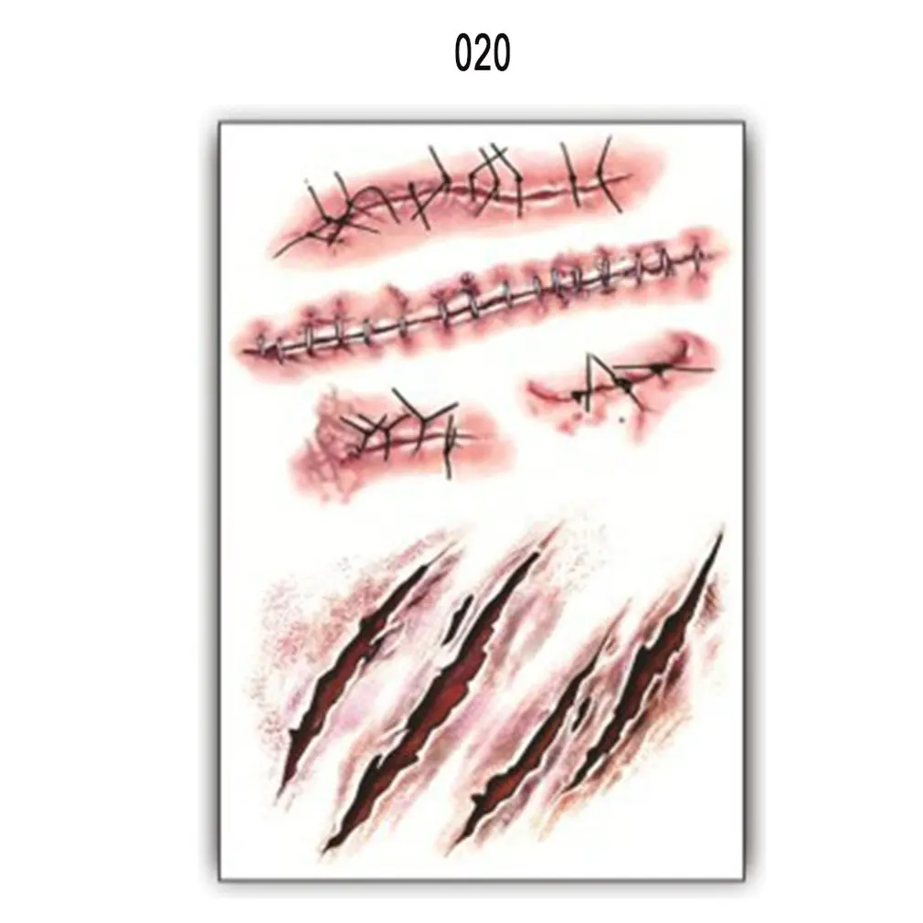 Halloween Scar Tattoo Stickers Halloween Tattoo Sticker Waterproof Sticker Transfer Printed Sticker
Halloween Scar Tattoo Stickers Halloween Tattoo Sticker Waterproof Sticker Transfer Printed Sticker