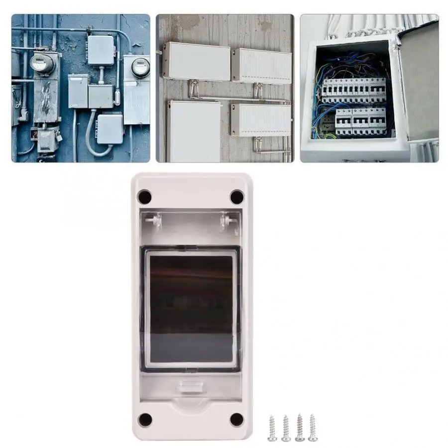 Enclosure Case Plastic Distribution Instrument Box IP33 Protection with Transparent Cover Project Box
Enclosure Case Plastic Distribution Instrument Box IP33 Protection with Transparent Cover Project Box