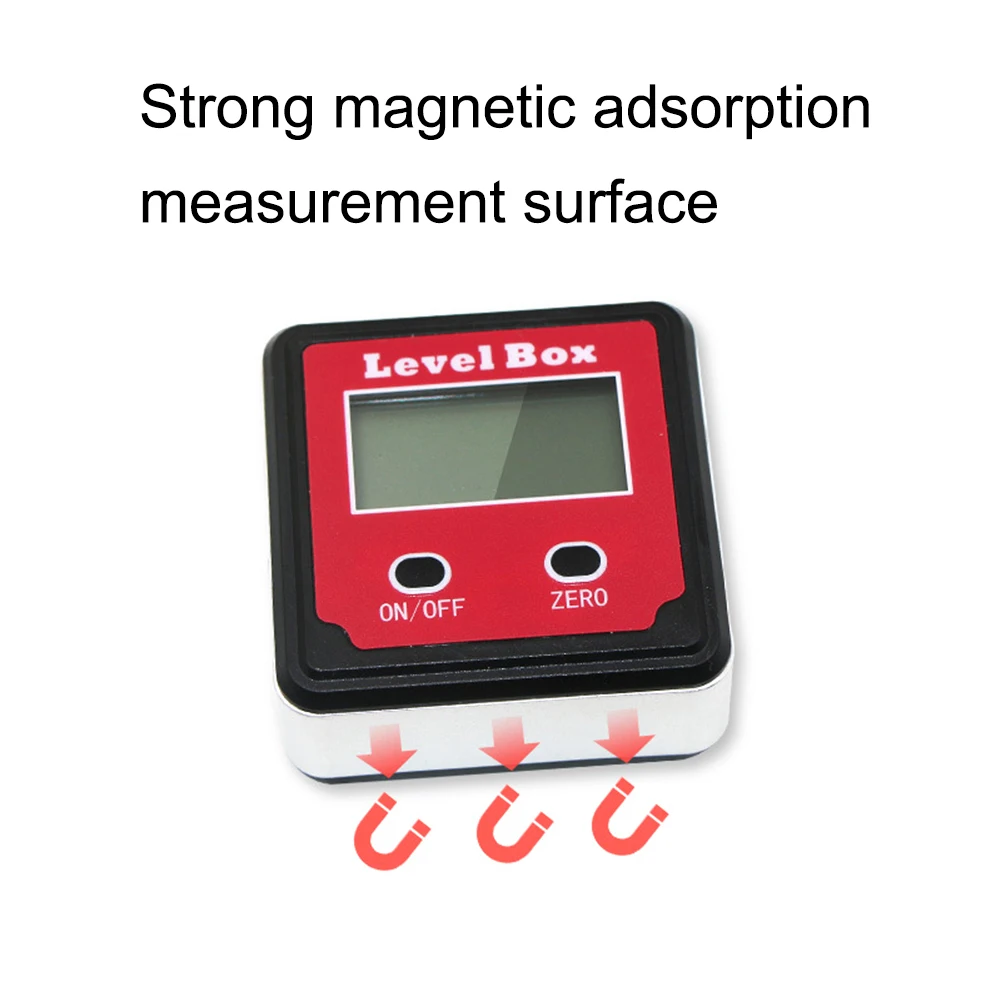 Mini Electronic Digital Protractor Inclinometer Electronic Level Box Magnetic Base Measuring Tools
Mini Electronic Digital Protractor Inclinometer Electronic Level Box Magnetic Base Measuring Tools