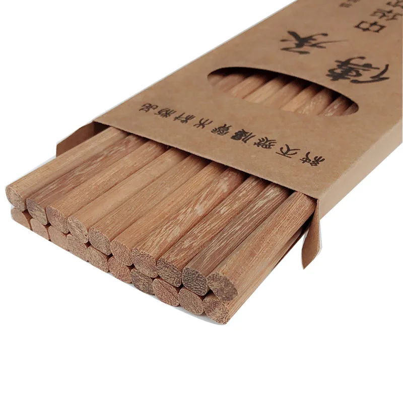 Китайские Деревянные бамбуковые палочки для еды Vacclo 5 пар без лака воска здоровые