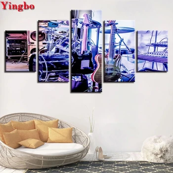 Full Square/Round Drill DIY 5D Diamond Painting 5 Pieces Drum Kit Guitar Diamond Embroidery Mosaic Rhinestone decoration home
Full Square/Round Drill DIY 5D Diamond Painting 5 Pieces Drum Kit Guitar Diamond Embroidery Mosaic Rhinestone decoration home