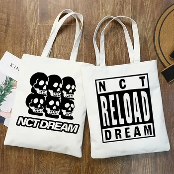 Nct Kpop Muisic Korean Vintage 90s Style New Art Canvas Bag Totes Simple Print Shopping Bags Girls Life Casual Pacakge
Nct Kpop Muisic Korean Vintage 90s Style New Art Canvas Bag Totes Simple Print Shopping Bags Girls Life Casual Pacakge