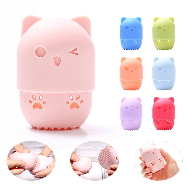 Beauty Makeup Sponge Holders Silicone Makeup Egg Drying Sponge Storage Case Potable Cosmetic Blender Sponge Box Holder
Beauty Makeup Sponge Holders Silicone Makeup Egg Drying Sponge Storage Case Potable Cosmetic Blender Sponge Box Holder