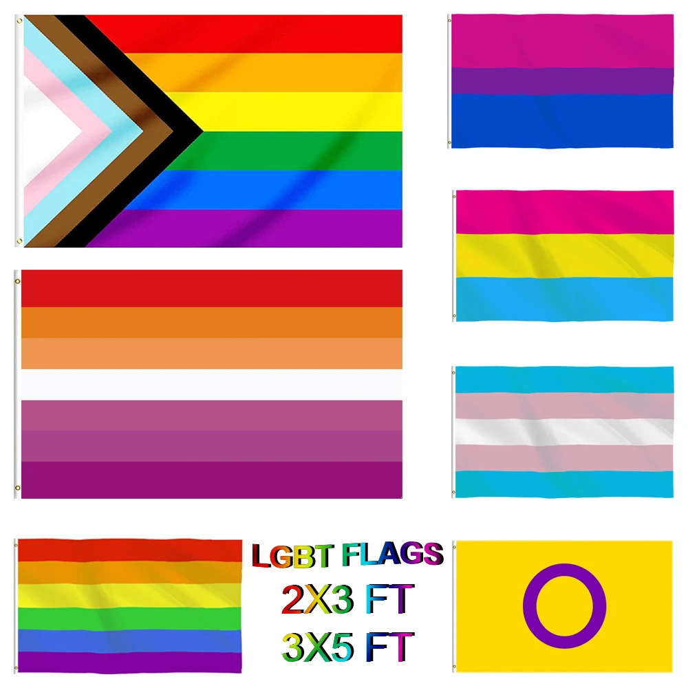 

Flagnshow Gay Flag 90x150cm Rainbow Things Pride Bisexual Lesbian Pansexual LGBT Accessories Flags Free Shipping