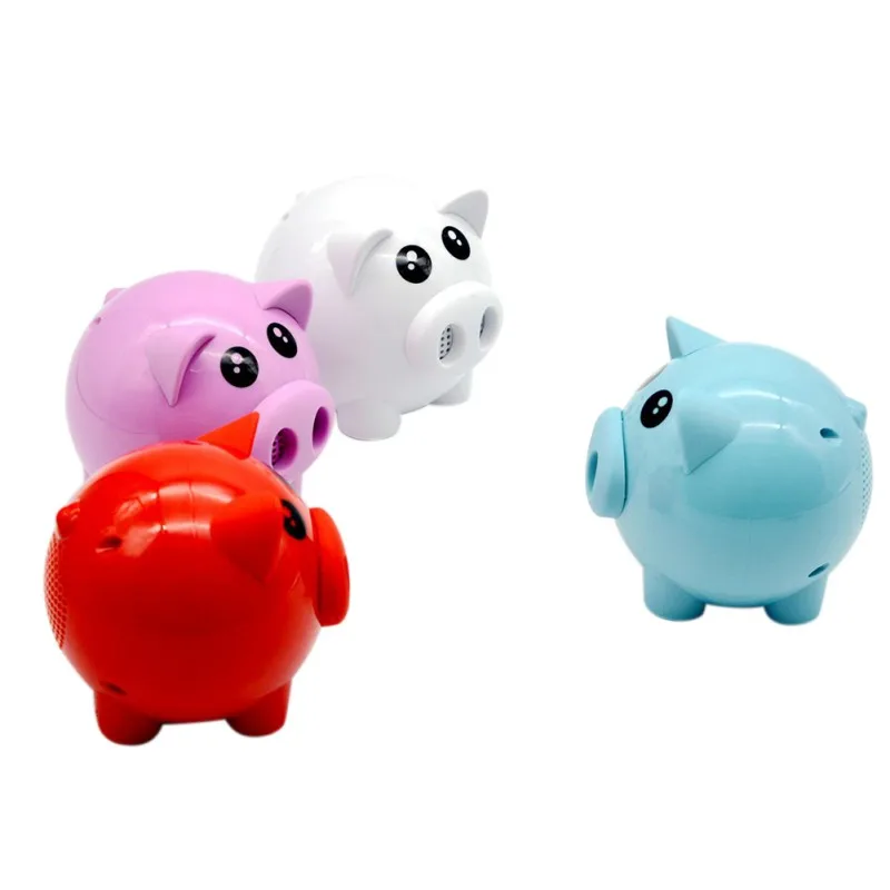 Cute Pig Bluetooth Speaker Portable Card Subwoofer Support FM Radio TF Card with 1200mAh Large Battery
Cute Pig Bluetooth Speaker Portable Card Subwoofer Support FM Radio TF Card with 1200mAh Large Battery