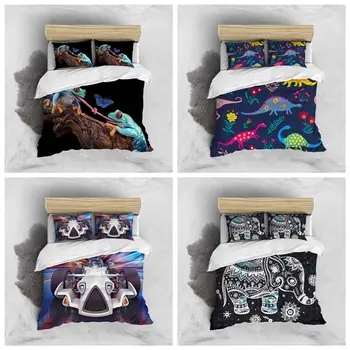 2020 100% Polyester Green Frog Unique Design Bedding Sets 2/3 PCS Bed Duvet Covers Twin Full Queen Size of Bed Set
2020 100% Polyester Green Frog Unique Design Bedding Sets 2/3 PCS Bed Duvet Covers Twin Full Queen Size of Bed Set