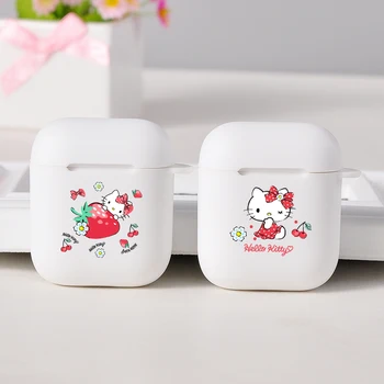 Cute Hello Kitty Case For Airpods Silicone Protective Cover Case for Airpodscase 1/2 Earphone Case For Airpods pro Charging Bags 
Cute Hello Kitty Case For Airpods Silicone Protective Cover Case for Airpodscase 1/2 Earphone Case For Airpods pro Charging Bags