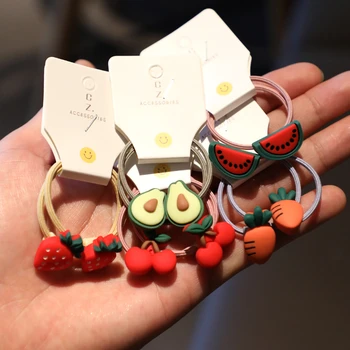 2PCS Cartoon Cute Avocado Watermelon Princess Headwear Kids Elastic Hair Bands Children Ropes Girls Accessories Baby Headdress
2PCS Cartoon Cute Avocado Watermelon Princess Headwear Kids Elastic Hair Bands Children Ropes Girls Accessories Baby Headdress