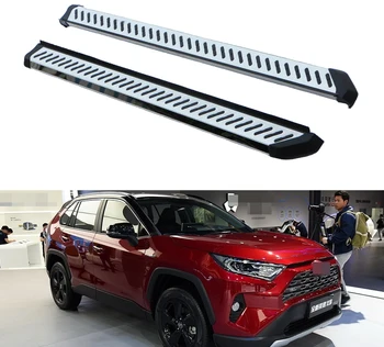 2 Pcs Fit for Toyota- RAV4 RAV 4 2019 2020 Fixed Aluminium Running Boards Side Step Nerf Bar Platform Protector - Silver
2 Pcs Fit for Toyota- RAV4 RAV 4 2019 2020 Fixed Aluminium Running Boards Side Step Nerf Bar Platform Protector - Silver