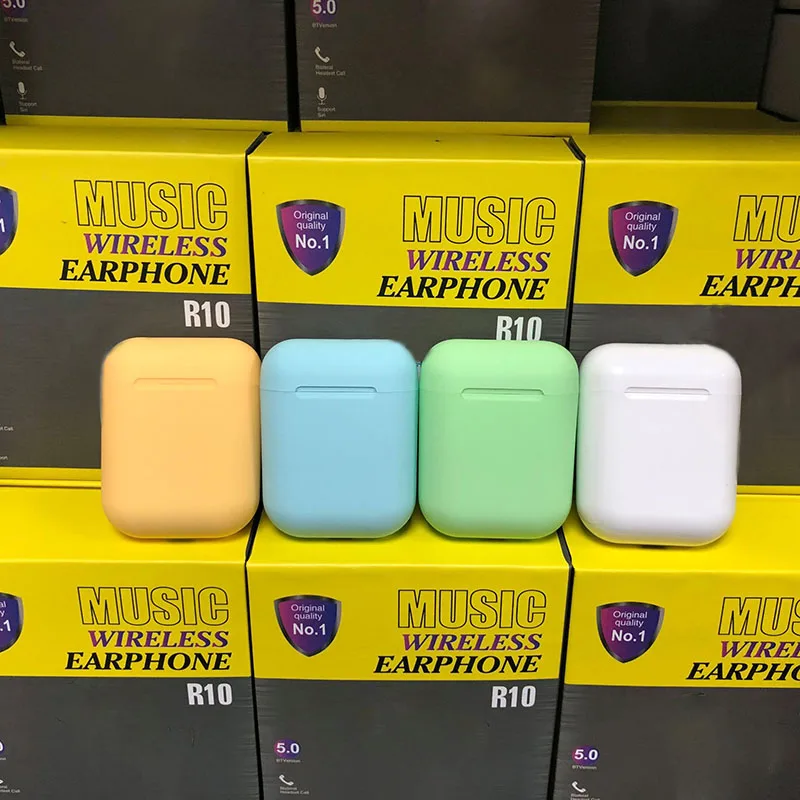 R10 tws Bluetooth Earphones Pop Up Wireless Headphones Touch Control Stereo Earbuds Wireless Charging Headset Binaural 10PCS DHL
R10 tws Bluetooth Earphones Pop Up Wireless Headphones Touch Control Stereo Earbuds Wireless Charging Headset Binaural 10PCS DHL