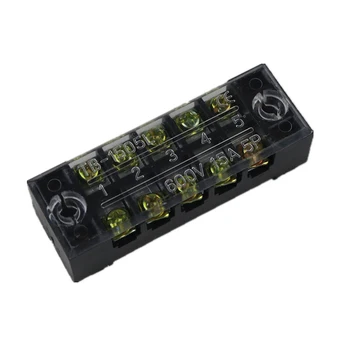 Terminal Block Set Blocks Dual row Circuit Distribution Bar Ground 5 position 15A Marine Power 600V Durable Useful
Terminal Block Set Blocks Dual row Circuit Distribution Bar Ground 5 position 15A Marine Power 600V Durable Useful