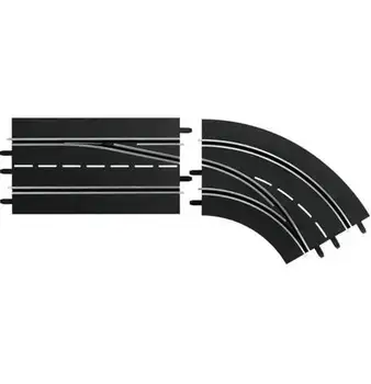 Carrera 20030365-track accessories Digital 132/Digital 124 Lane change curve right, Out to In
Carrera 20030365-track accessories Digital 132/Digital 124 Lane change curve right, Out to In
