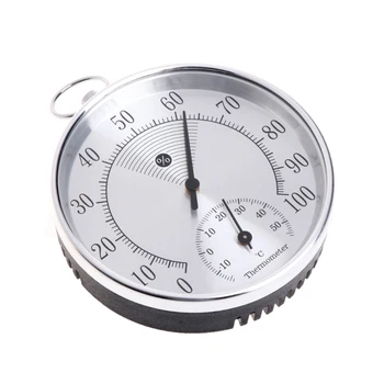 Indoor Outdoor Analog Thermometer Hygrometer Temperature Humidity Meter HT9100
Indoor Outdoor Analog Thermometer Hygrometer Temperature Humidity Meter HT9100