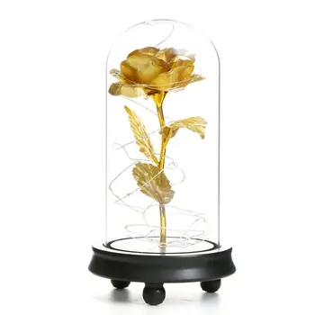 Eternal Flower Glass Cover Glass Dome Pine Wooden Bottom Flannelette Rose Valentine'S Gifts Led Lamps Home Decoration
Eternal Flower Glass Cover Glass Dome Pine Wooden Bottom Flannelette Rose Valentine'S Gifts Led Lamps Home Decoration