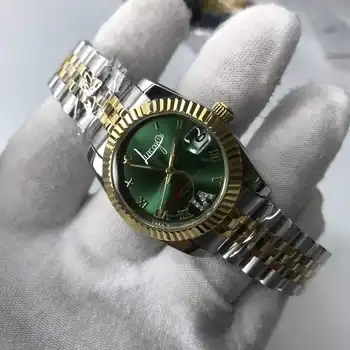 18K gold&silver Watch 31mm AAA women Luxury Watch Date Automatic Mechanical just glide Watches 
18K gold&silver Watch 31mm AAA women Luxury Watch Date Automatic Mechanical just glide Watches