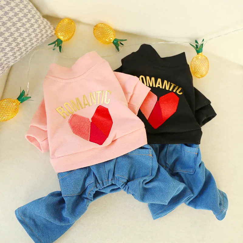2 Color Dog Clothes Jumpsuit Warm Cat Coat Tracksuit Overalls Small Dogs Spitz Yorkshire Terrier Denim Pants Jumpsuit Winter XL
2 Color Dog Clothes Jumpsuit Warm Cat Coat Tracksuit Overalls Small Dogs Spitz Yorkshire Terrier Denim Pants Jumpsuit Winter XL