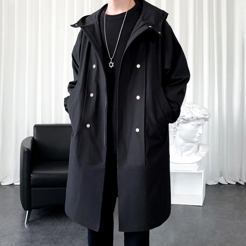 Long Coat Men Spring Autumn Warm Trench Jacket Clothes Coat Mens Double Breasted Slim Casual Jackets Solid Business Outwear
Long Coat Men Spring Autumn Warm Trench Jacket Clothes Coat Mens Double Breasted Slim Casual Jackets Solid Business Outwear